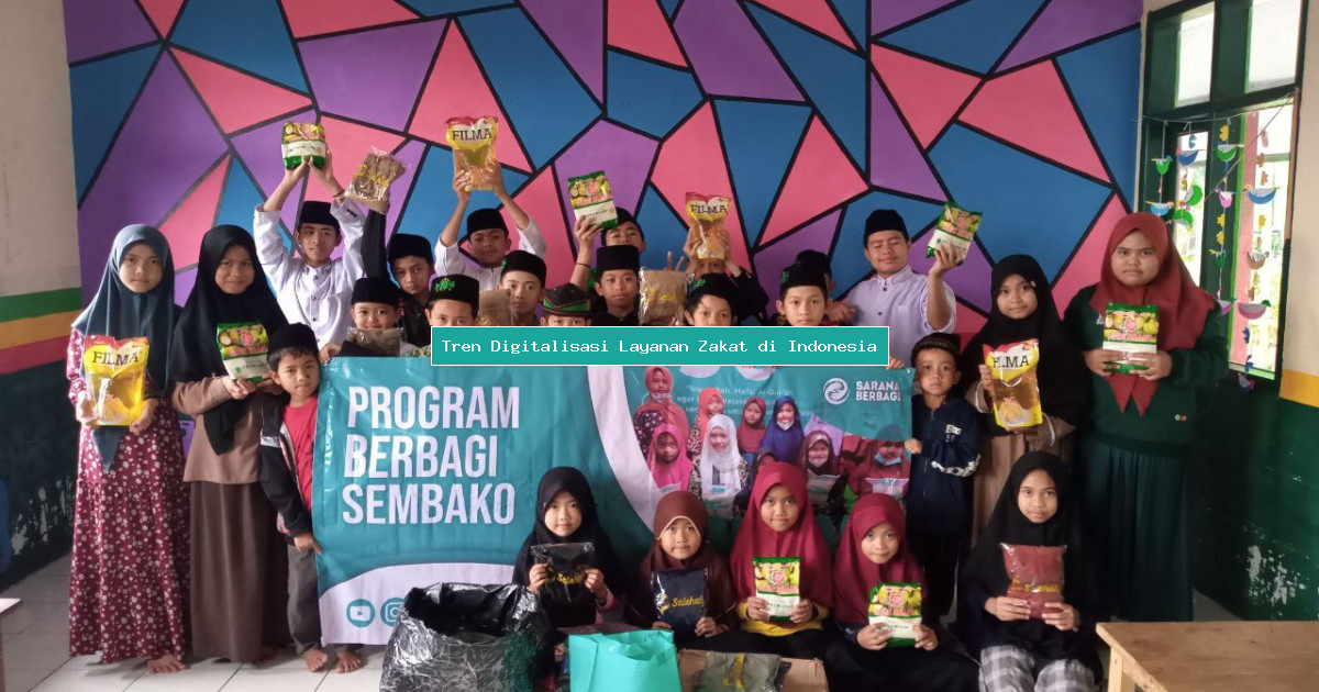 Tren Digitalisasi Layanan Zakat di Indonesia